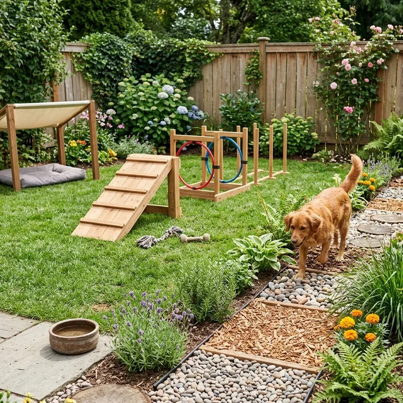 Backyard Dog Playground Ideas