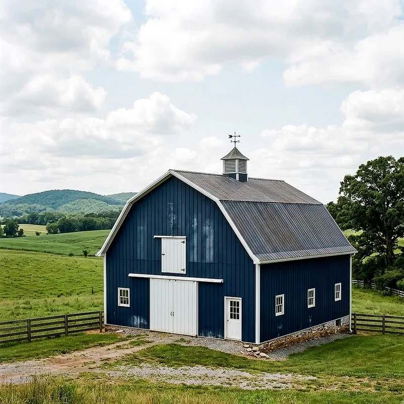 Metal Barn Color Ideas
