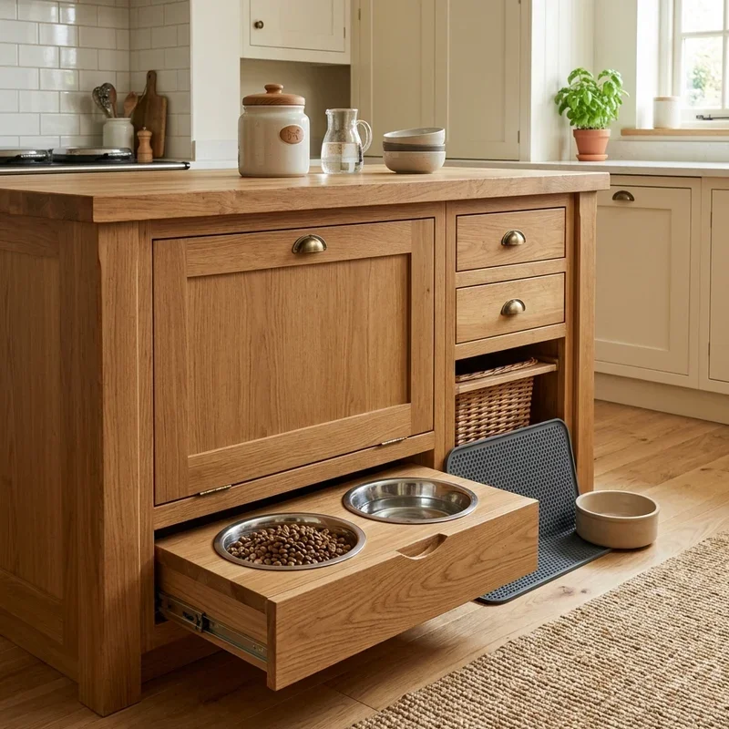 Dog Feeding Area Ideas