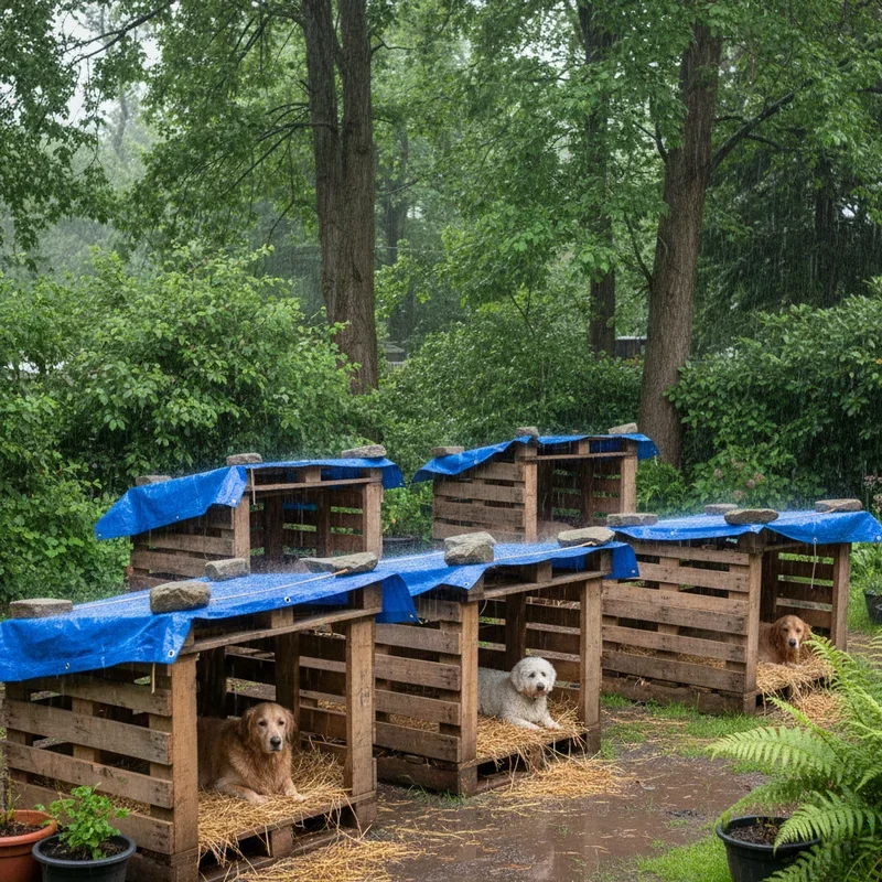 Dog Rain Shelter Ideas