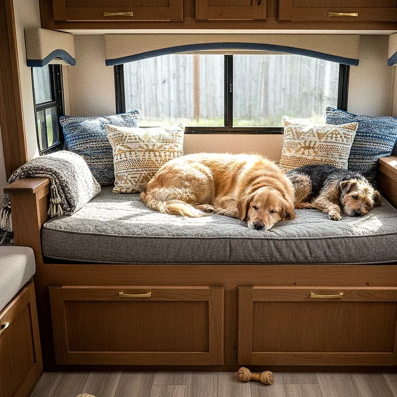 RV Dog Bed Ideas