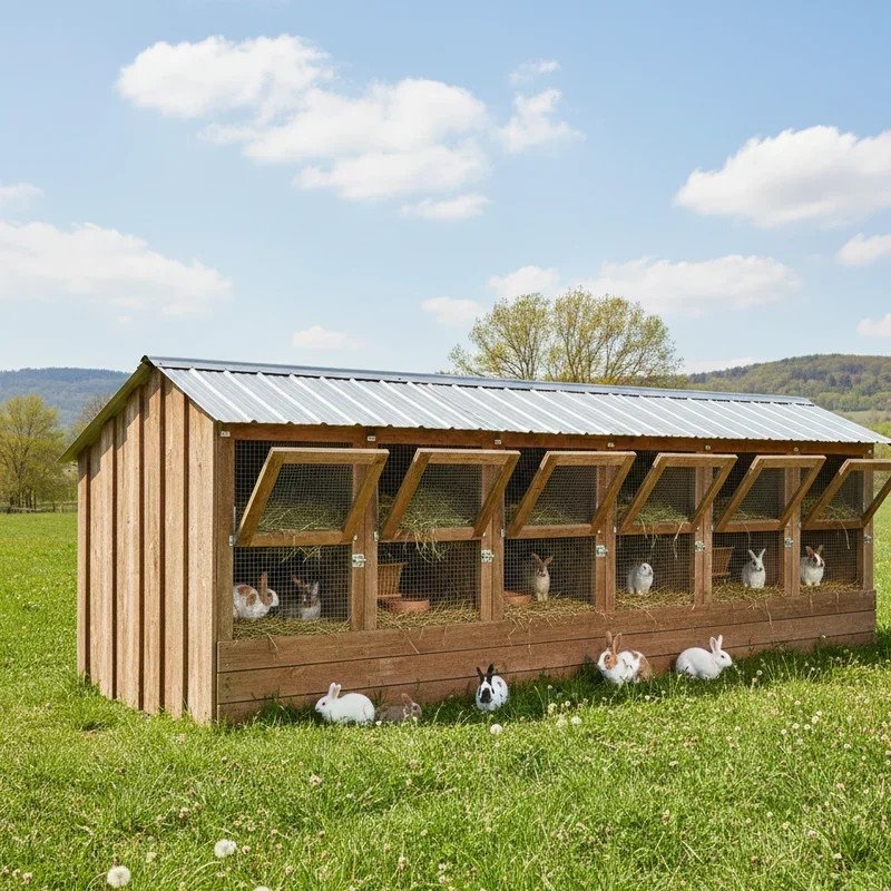 Rabbit Barn Ideas