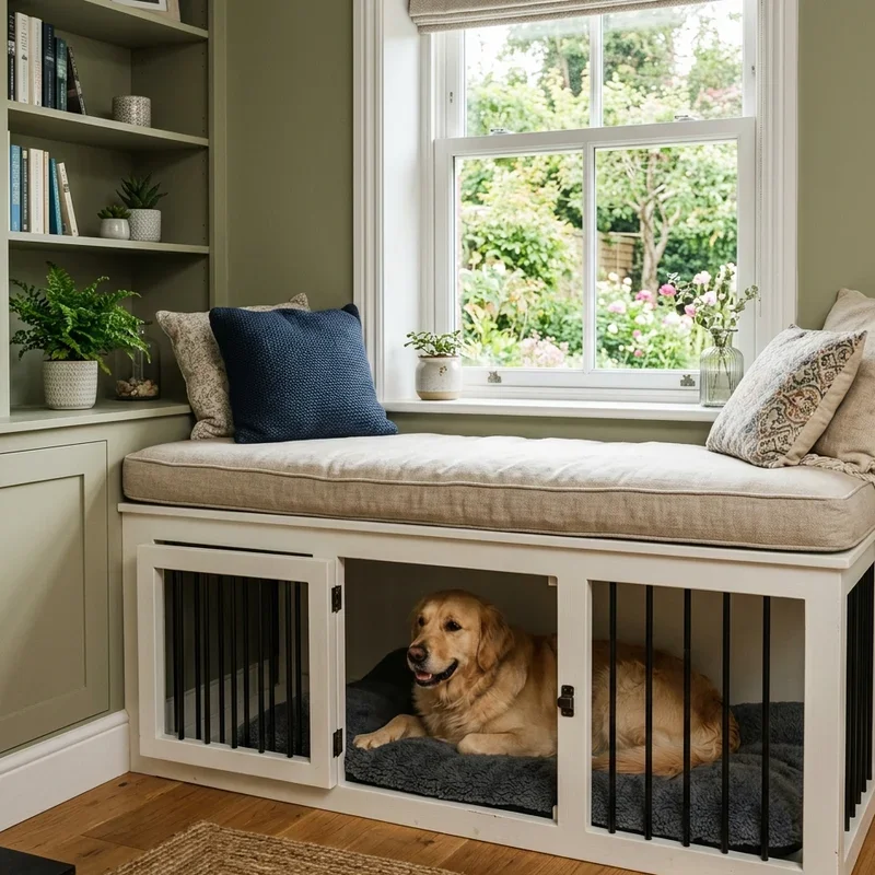 Dog Crate Ideas for Living Room