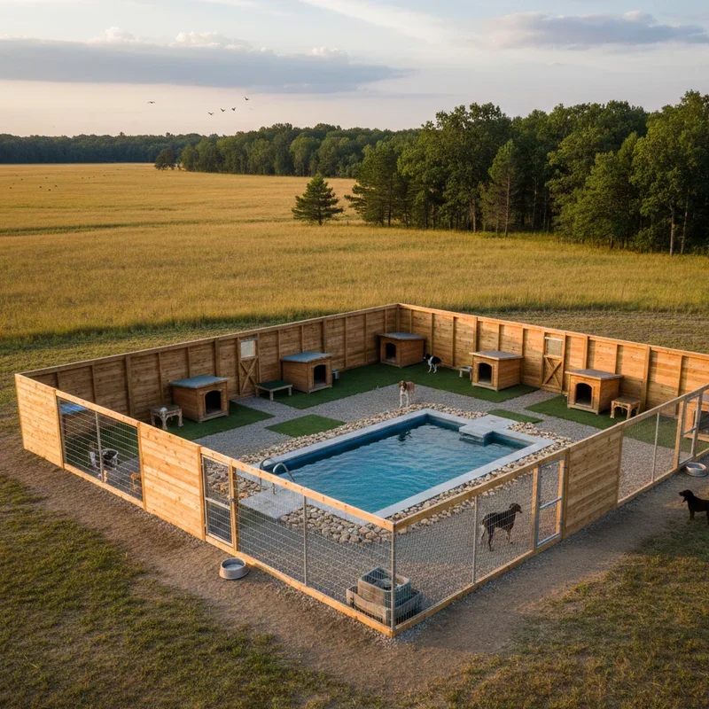 Hunting Dog Kennel Ideas