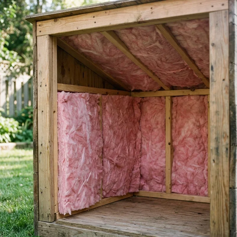 Dog House Insulation Ideas