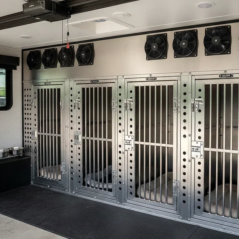 RV Dog Kennel Ideas