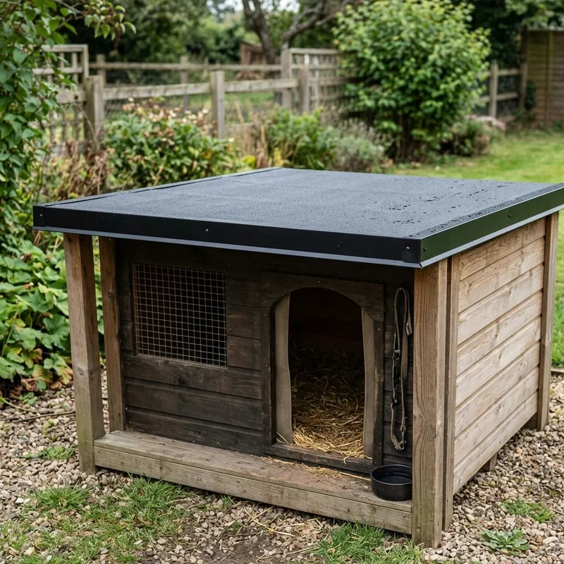 Dog Kennel Roof Ideas