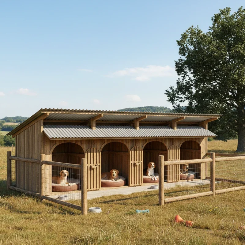 Dog Kennel Ideas for Multiple Dogs