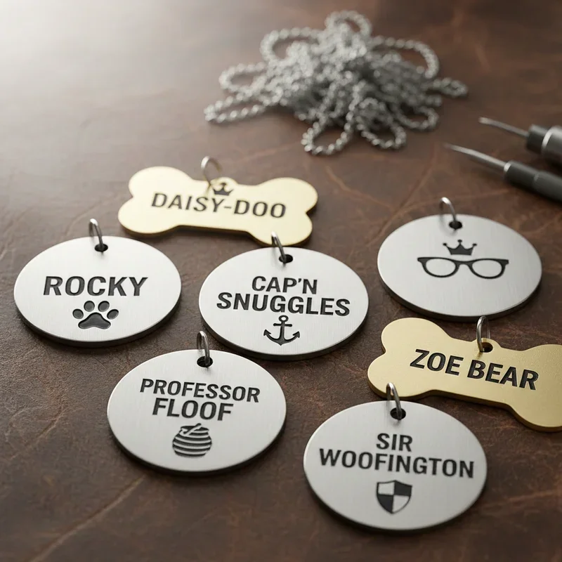 Dog Tag Engraving Ideas
