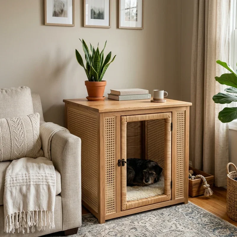 Dog Crate Ideas for Living Room
