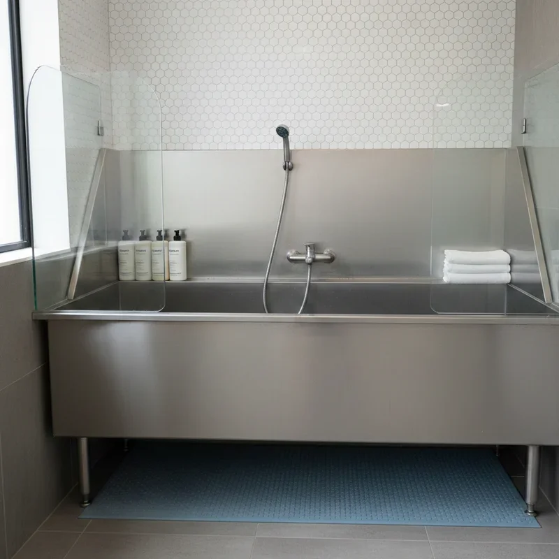 Dog Grooming Tub Ideas