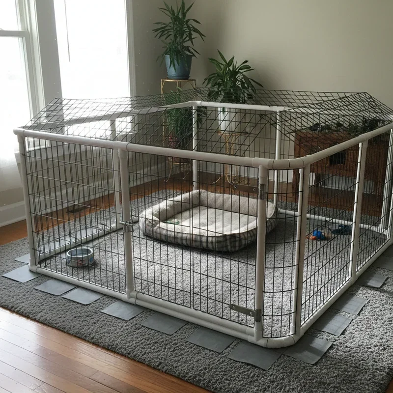 DIY Indoor Dog Fence Ideas