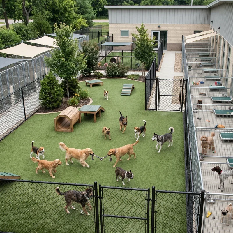 Dog Kennel Layout Ideas
