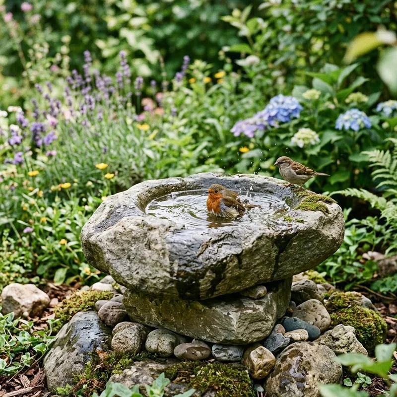 15 Bird Bath Ideas for Beautiful Backyard Spaces