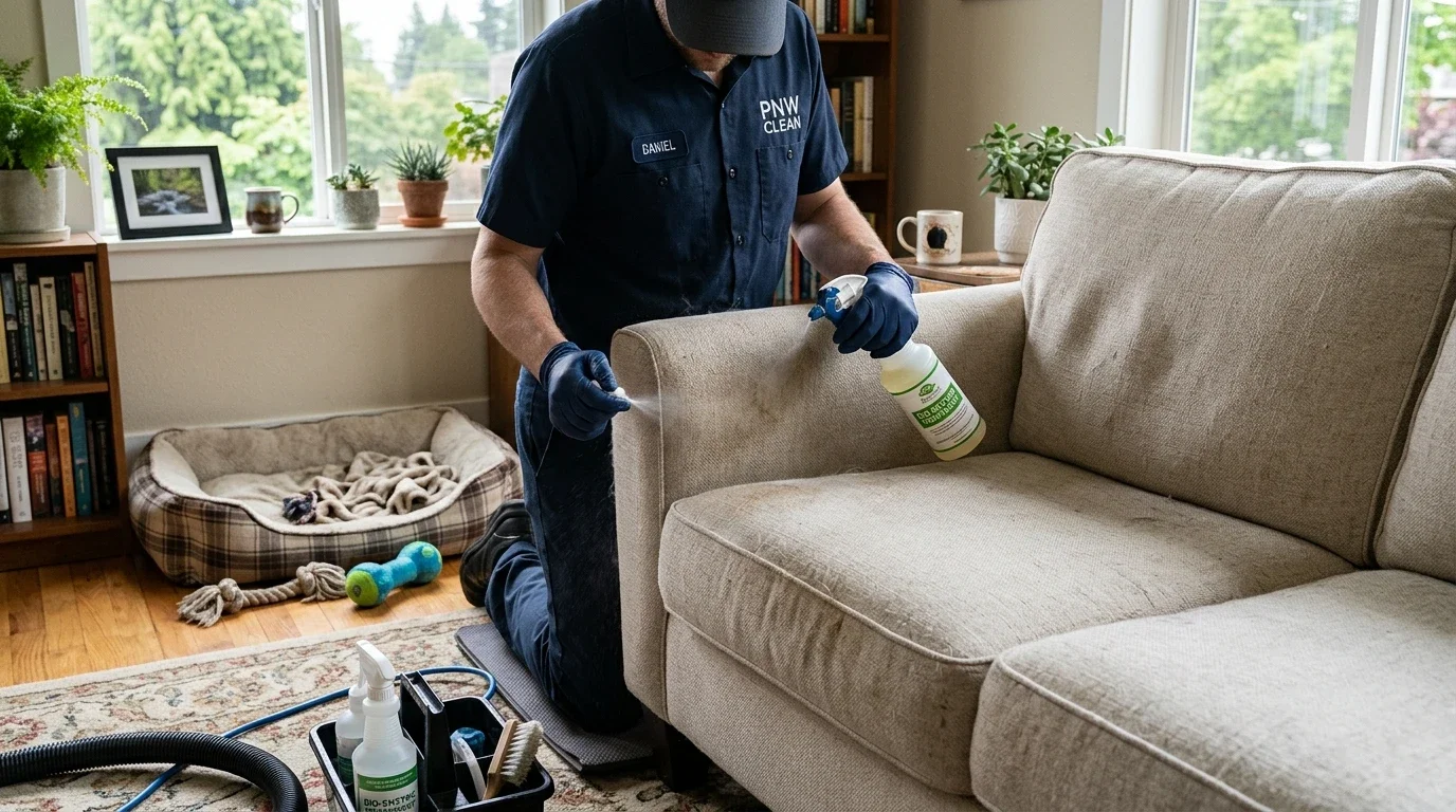 What Seattle Pet Owners Get Wrong About Keeping Furniture Clean