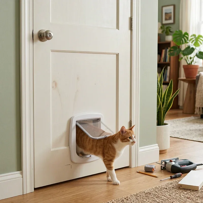 Interior Cat Door Ideas