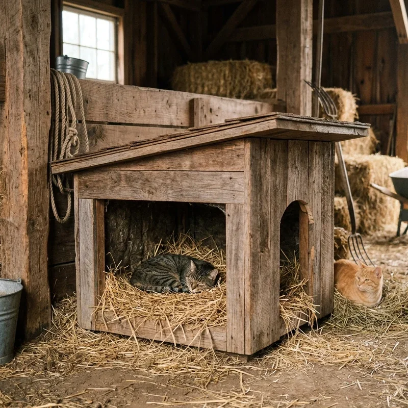 Barn Cat Shelter Ideas