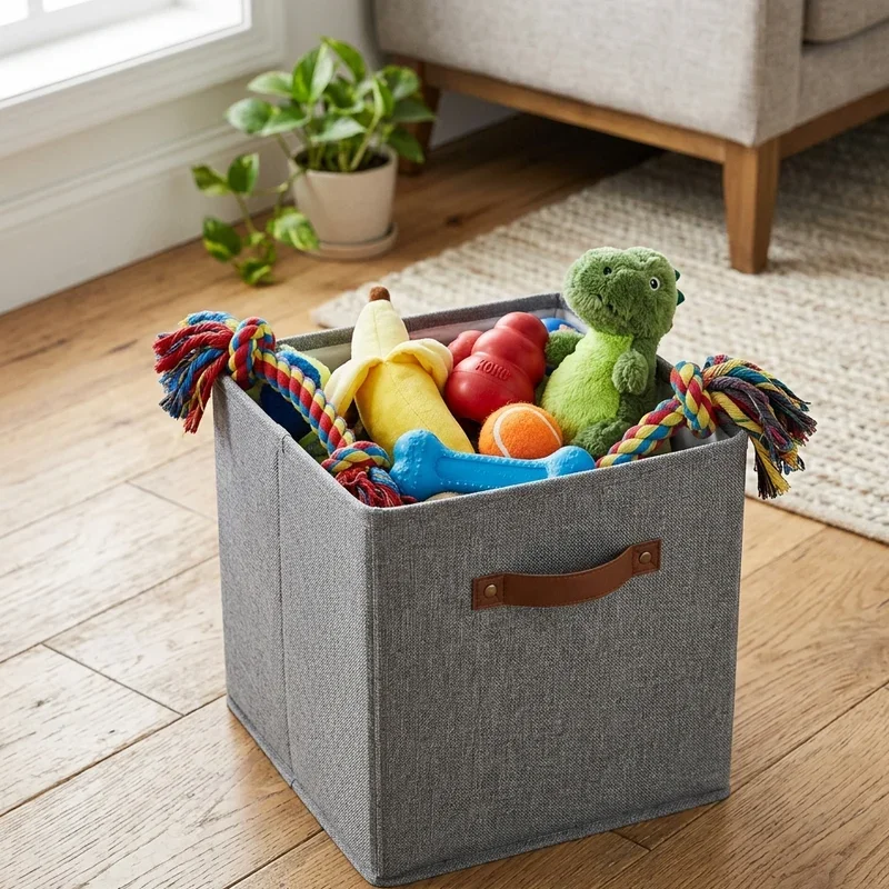 Dog Toy Basket Ideas