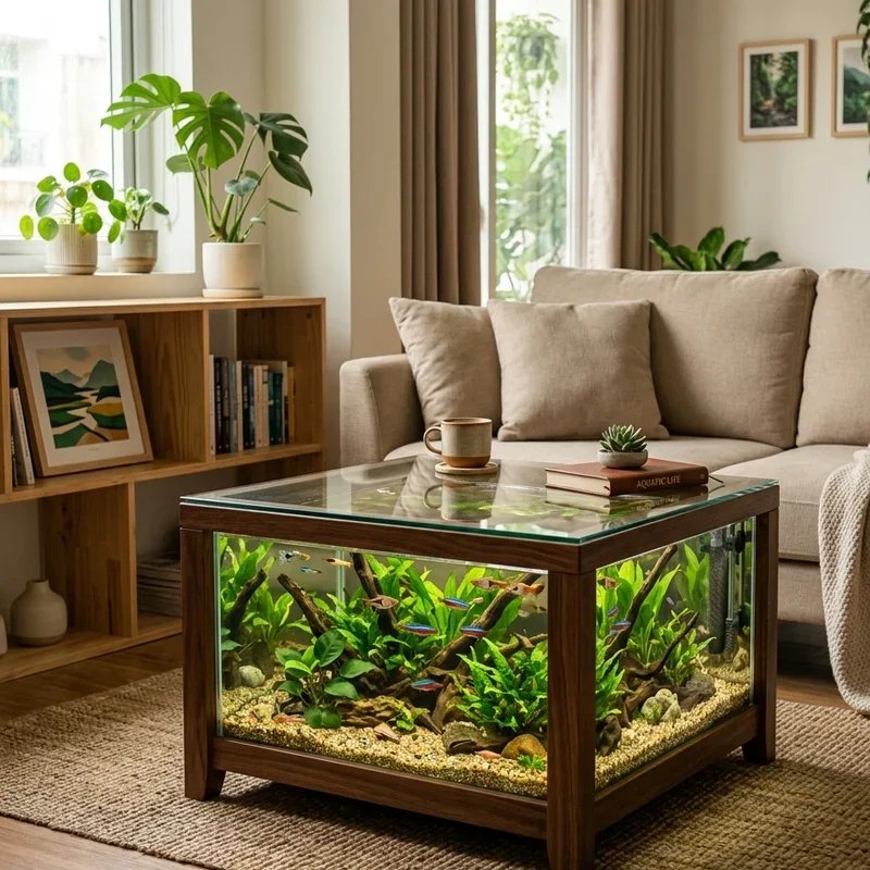 Fish Tank Ideas for Living Room