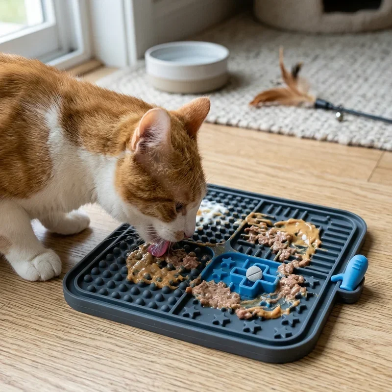 Cat Lick Mat Ideas