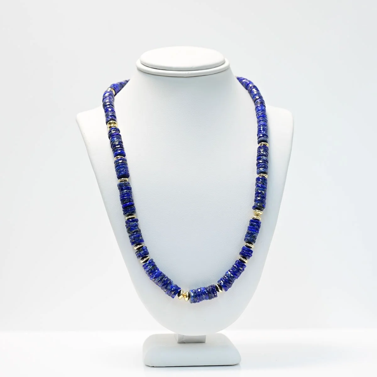 Deep Ocean-Blue Lapis Lazuli Necklace