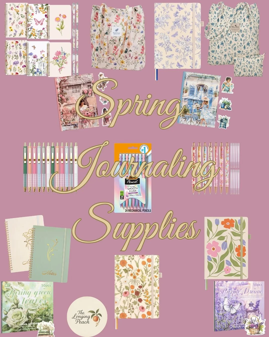 Spring Journals &amp; Accessories 