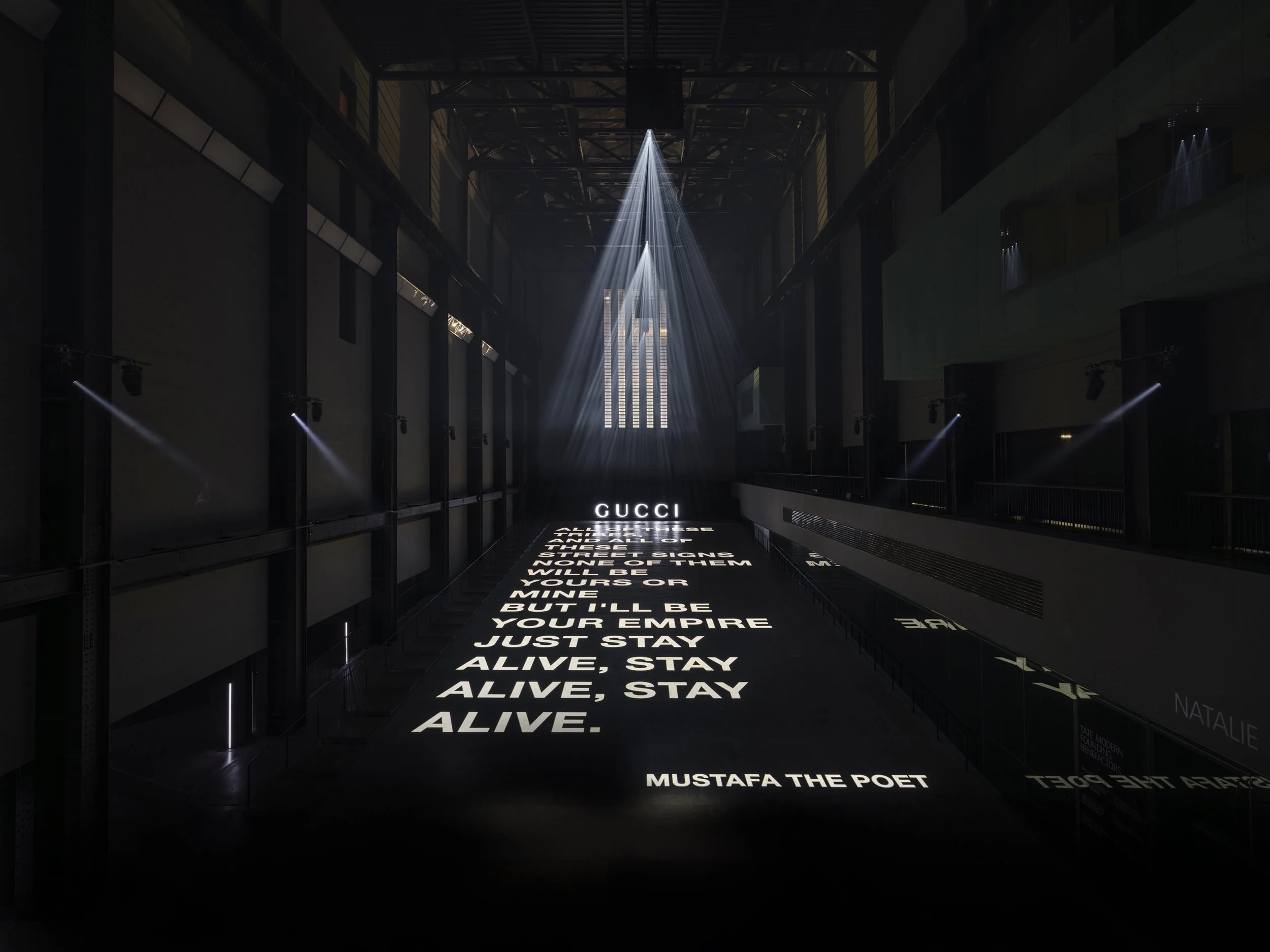 Gucci Cruise 25, Tate Modern London – Design Director for Bureau Betak 