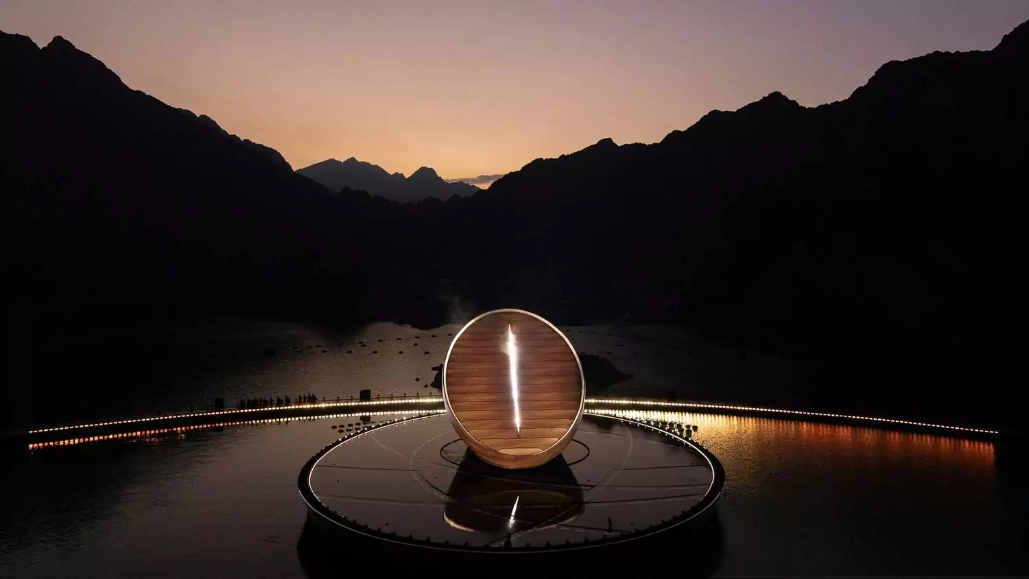 The Compass, UAE 50th National Day, Hatta – Lead Associate for Es Devlin Studio