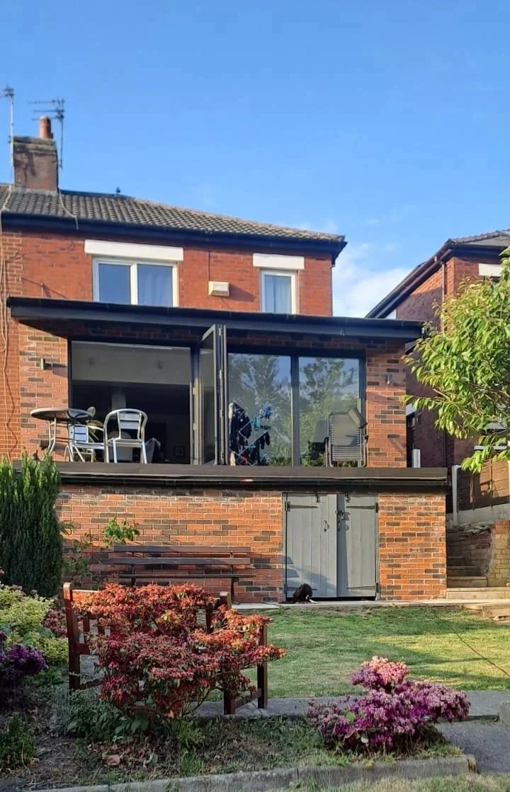 Completed Rear Extension in Manchester