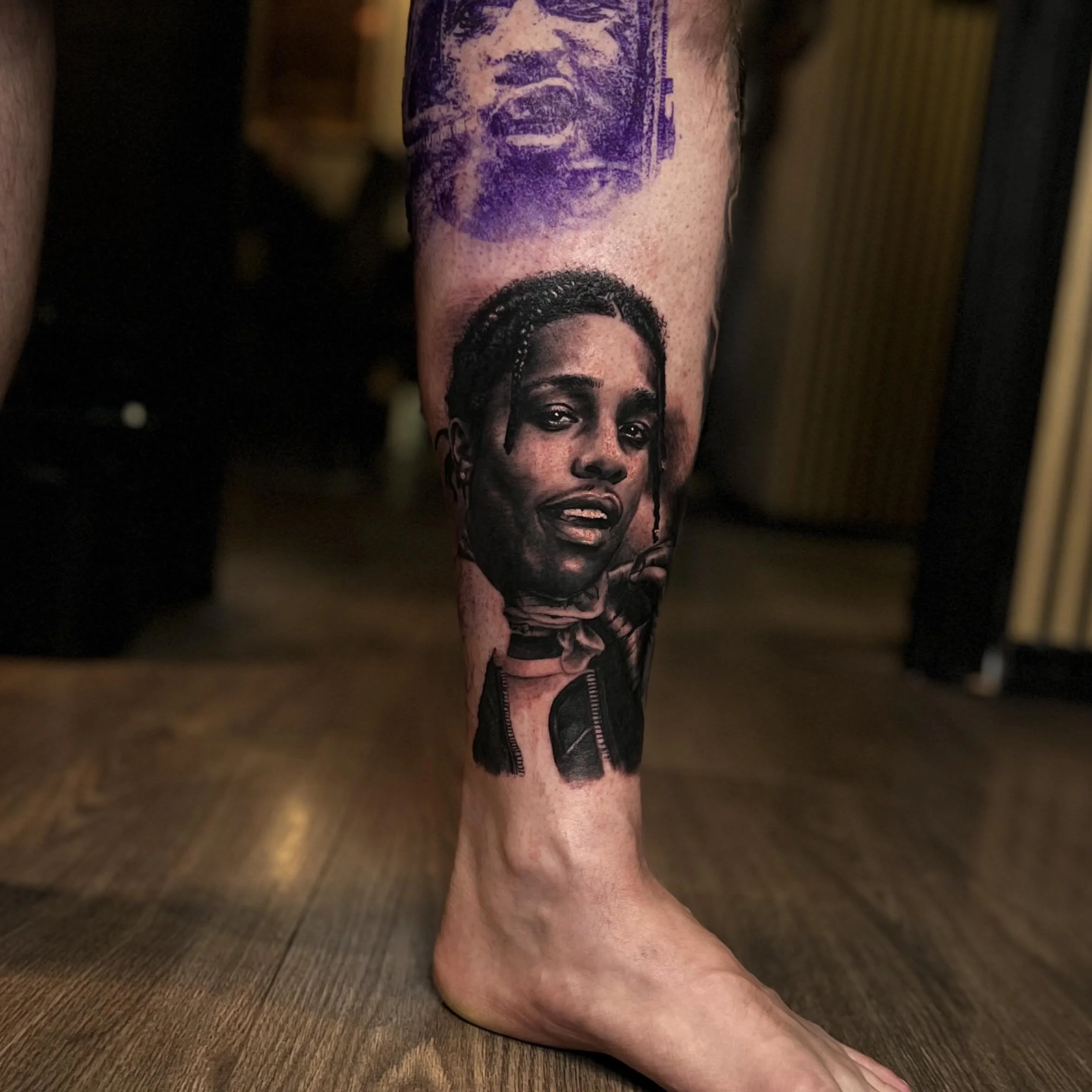Fresh A$AP Rocky! Thank you for the trust ❤️ Super excited to see this healed. Still missing one hand.