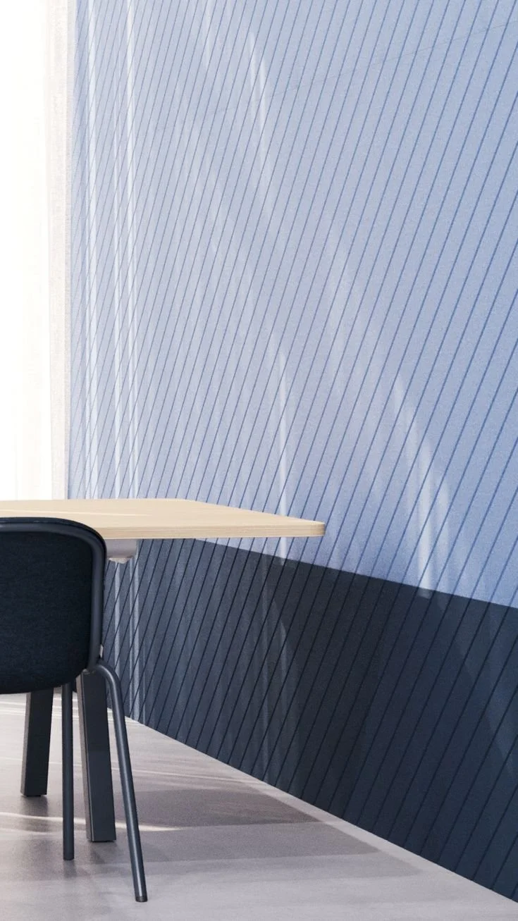 Modern Wall Design with Acoustic PET Felt Panels – Diagonal.jpg