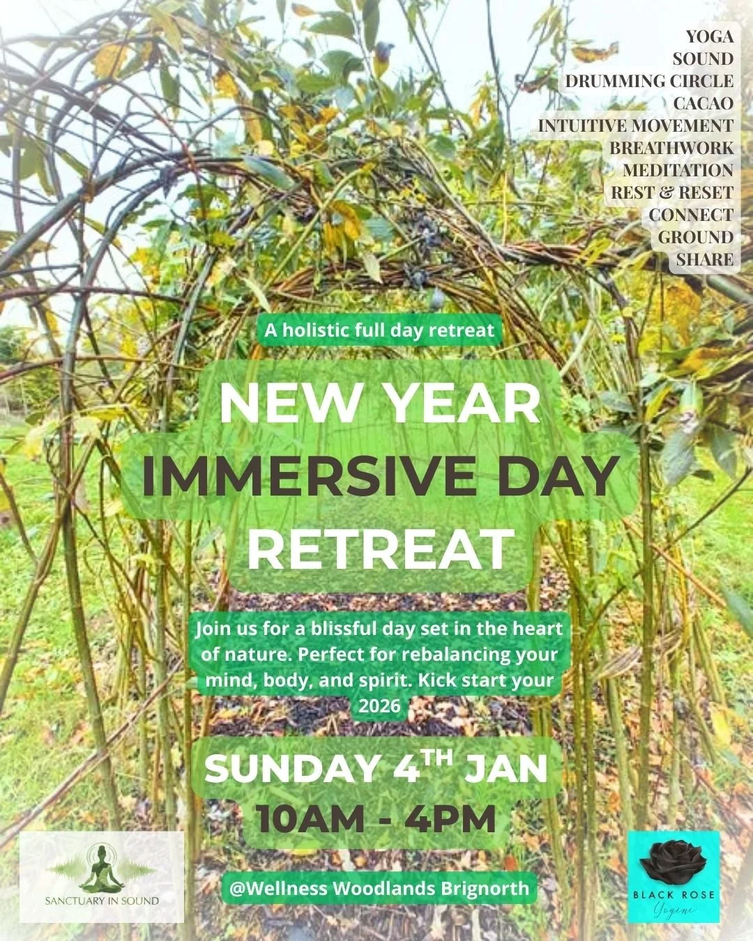 Full Day Retreat at Wellness Woodlands