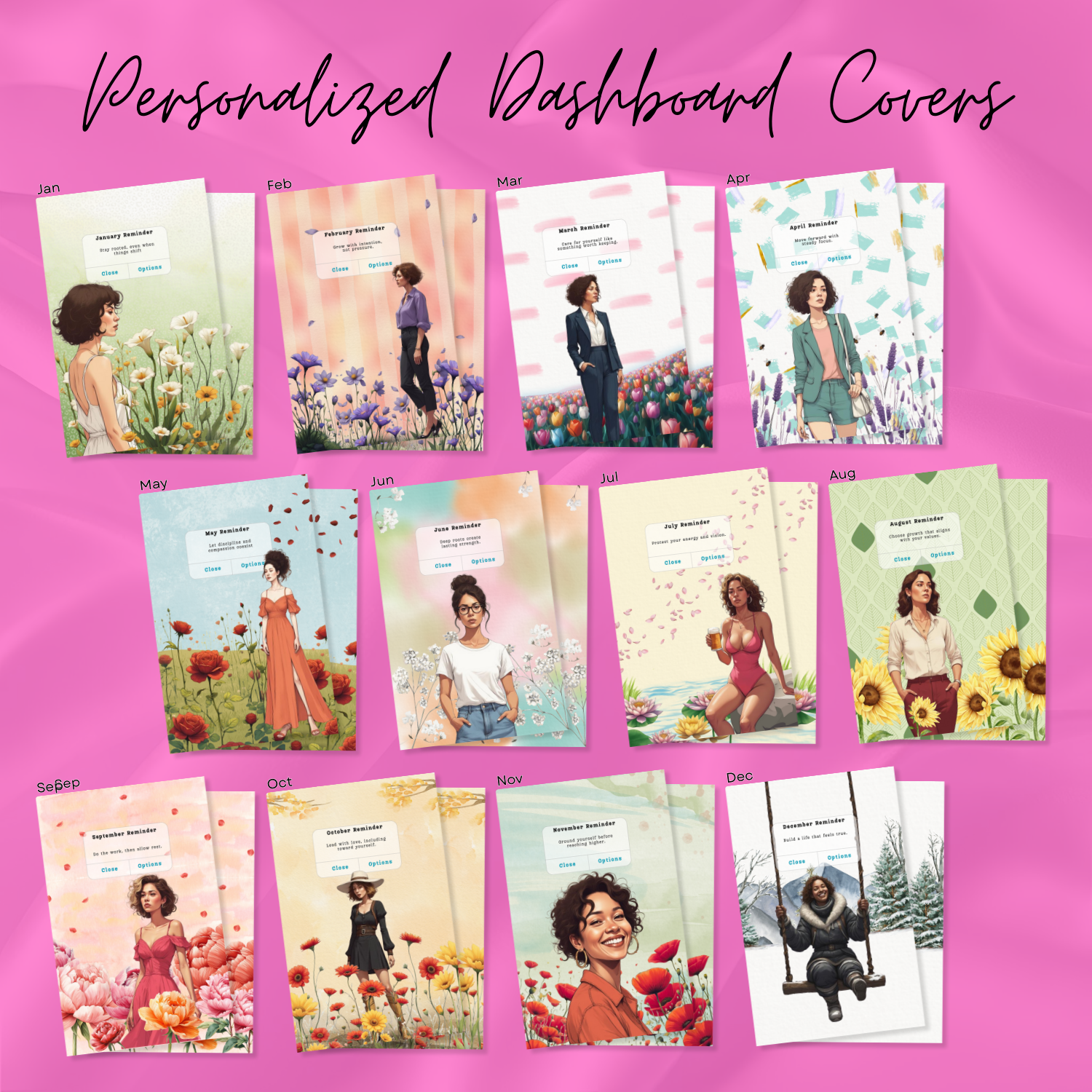 Rooted Planner - 12 Month Planner - Choose Your Start