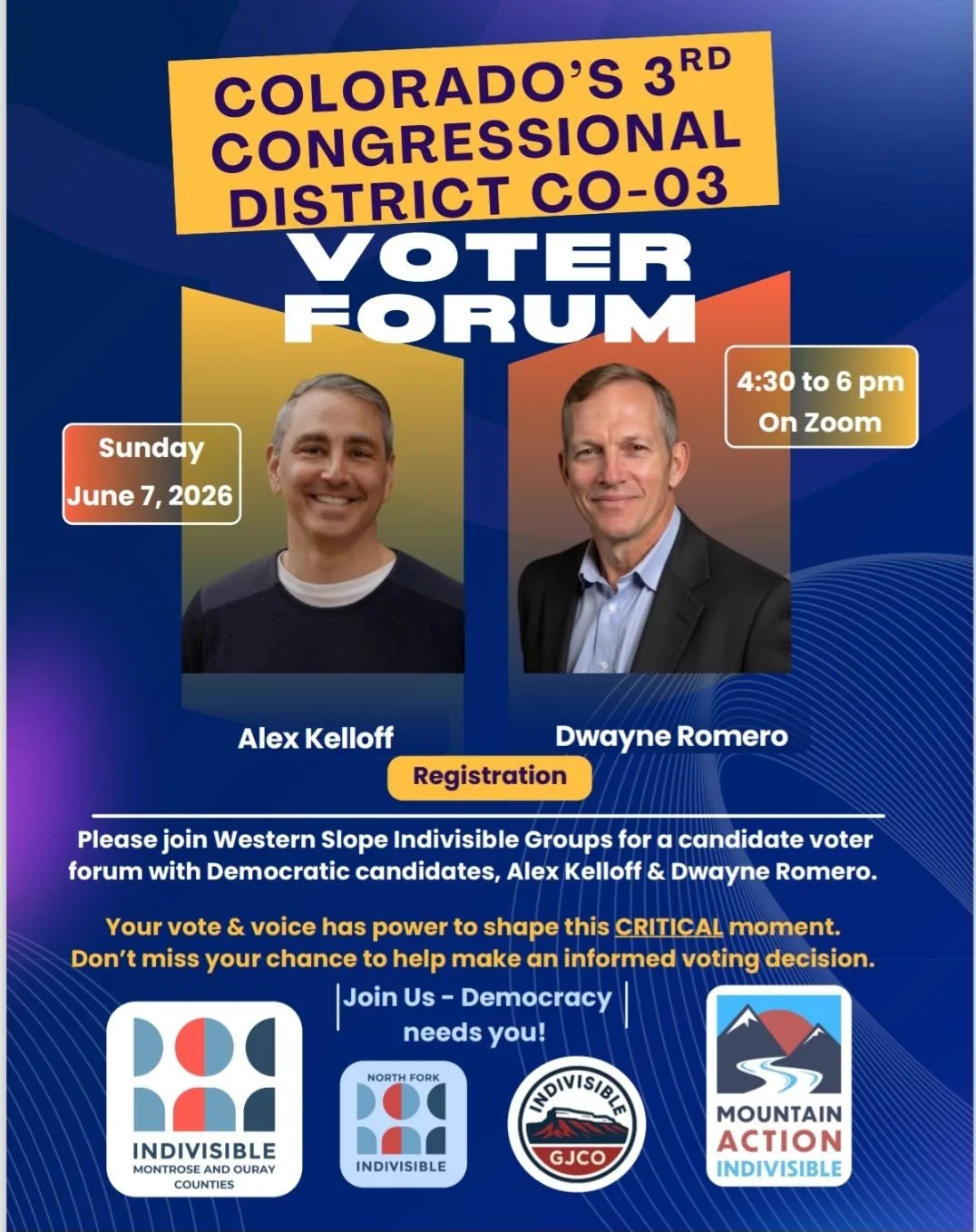 Alex Kelloff Voter Forum