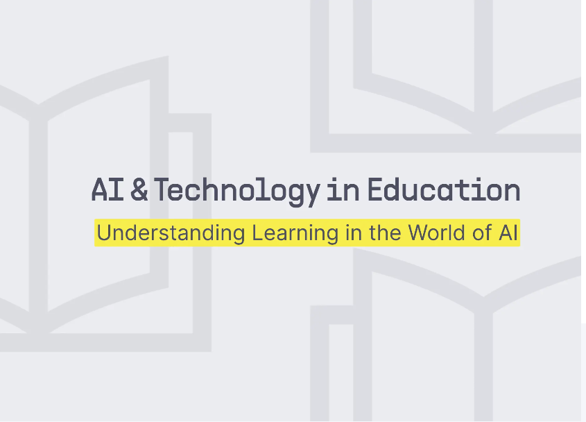Reading Group on AI and Technology in Education and guest lecture by Dr. David Williamson Shaffer