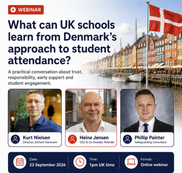Webinar om fravær i danske og engelske skoler