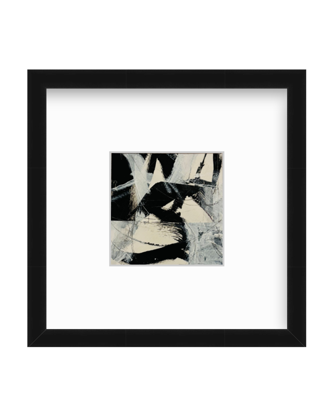 Midnight Lines No. 8- Merge- 8" x 8"