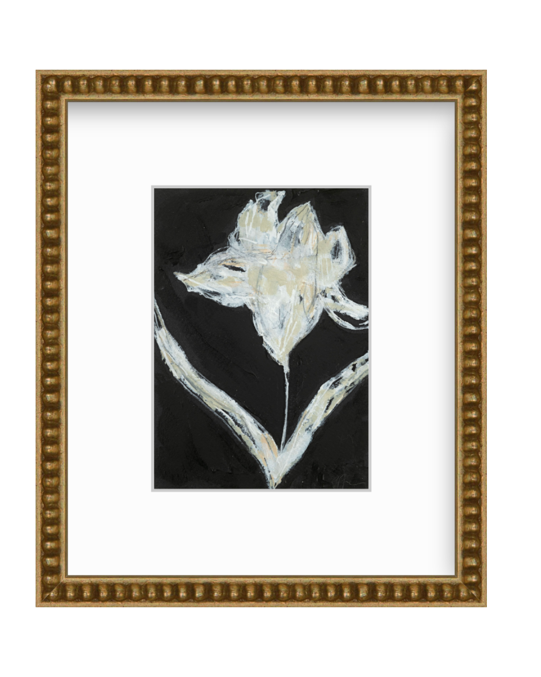 Fleur De Nuit- (10.625" x 12.625)