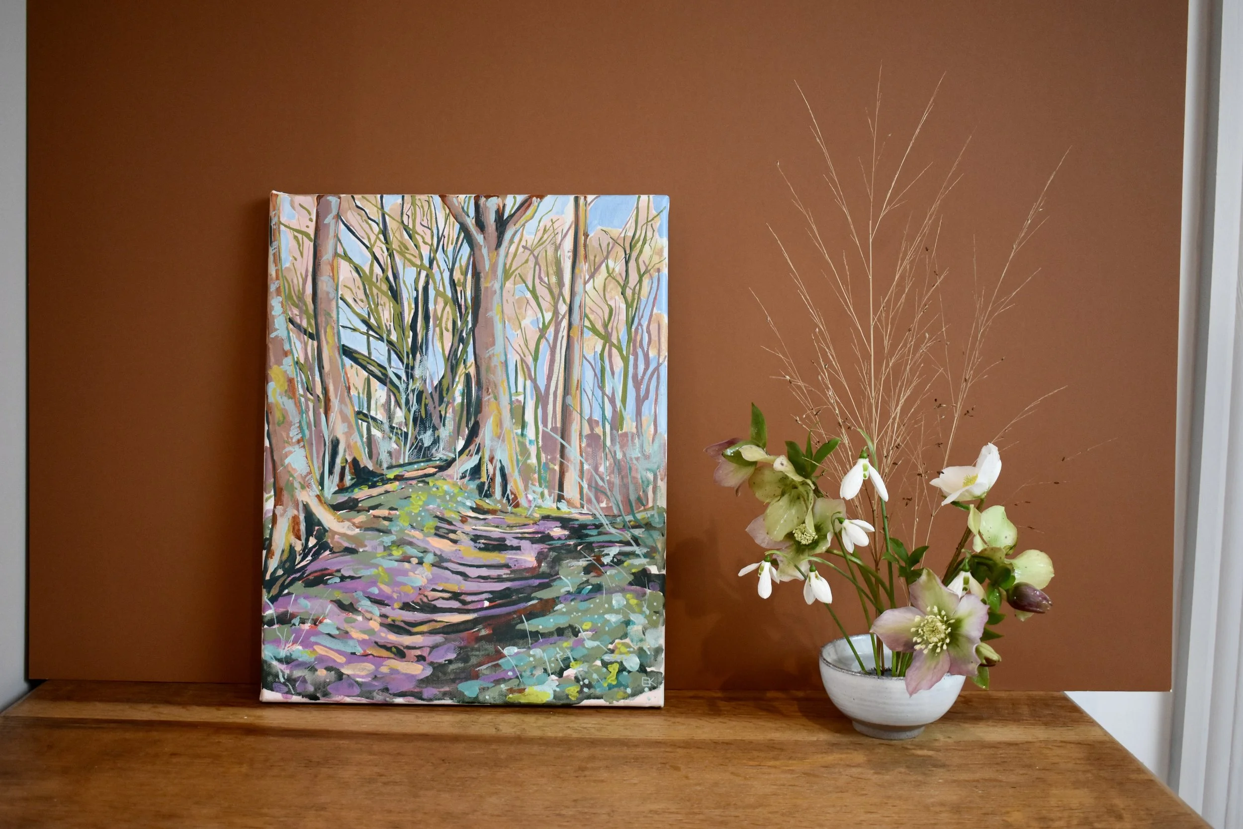 A Quiet Walk (Box Hill Common)