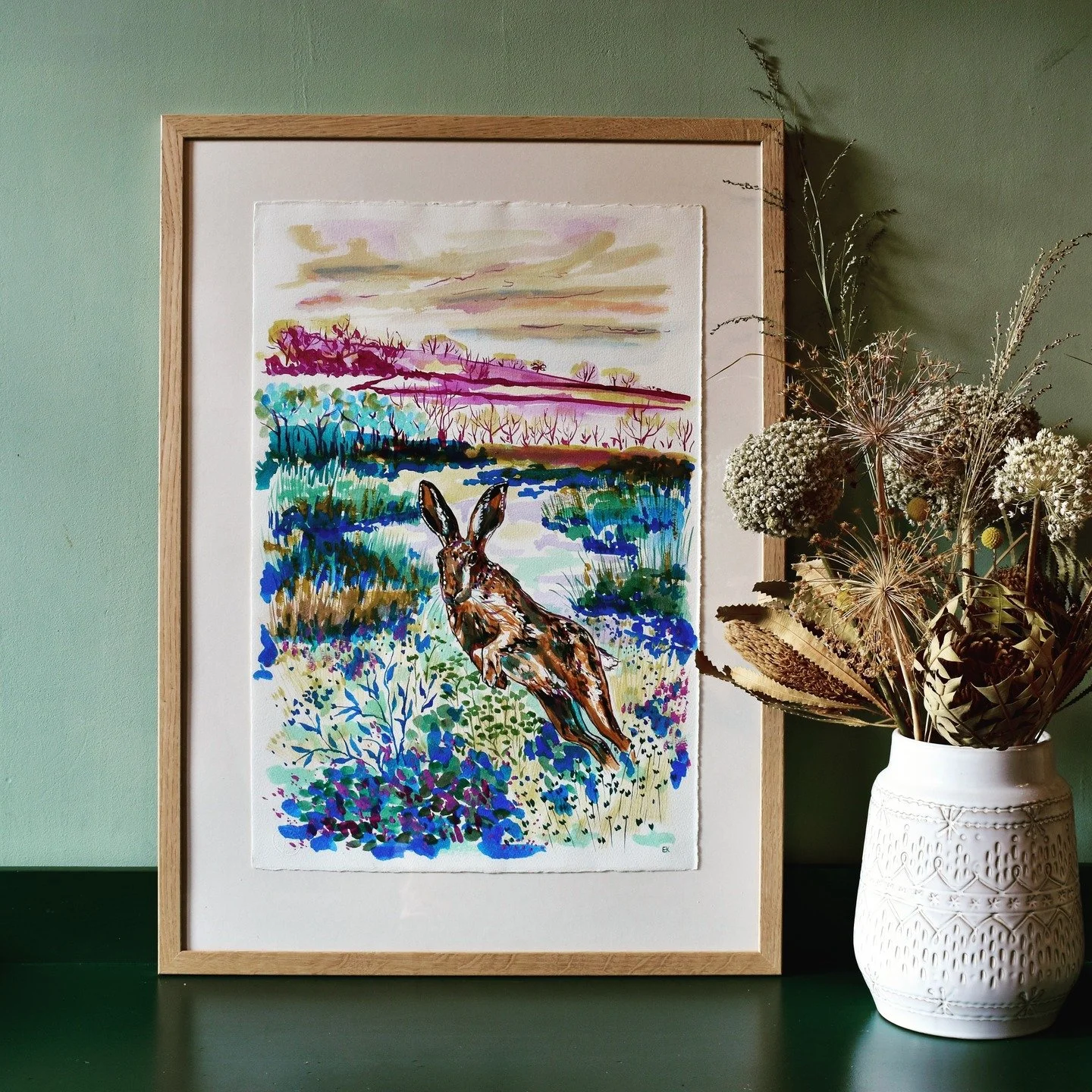 Sold - On his first outing this gorgeous hare as hopped off - heading to his new home in Dorset today.