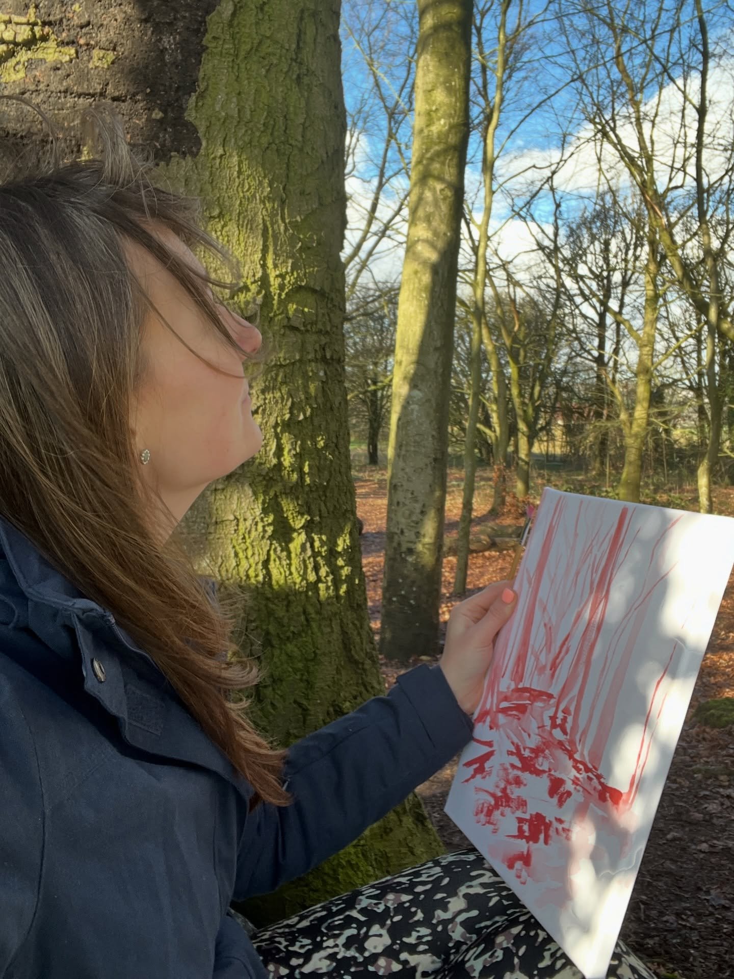 February is for freezing hands on Box Common, admiring bare beech trees and soaking up every second of sunshine the weather will provide