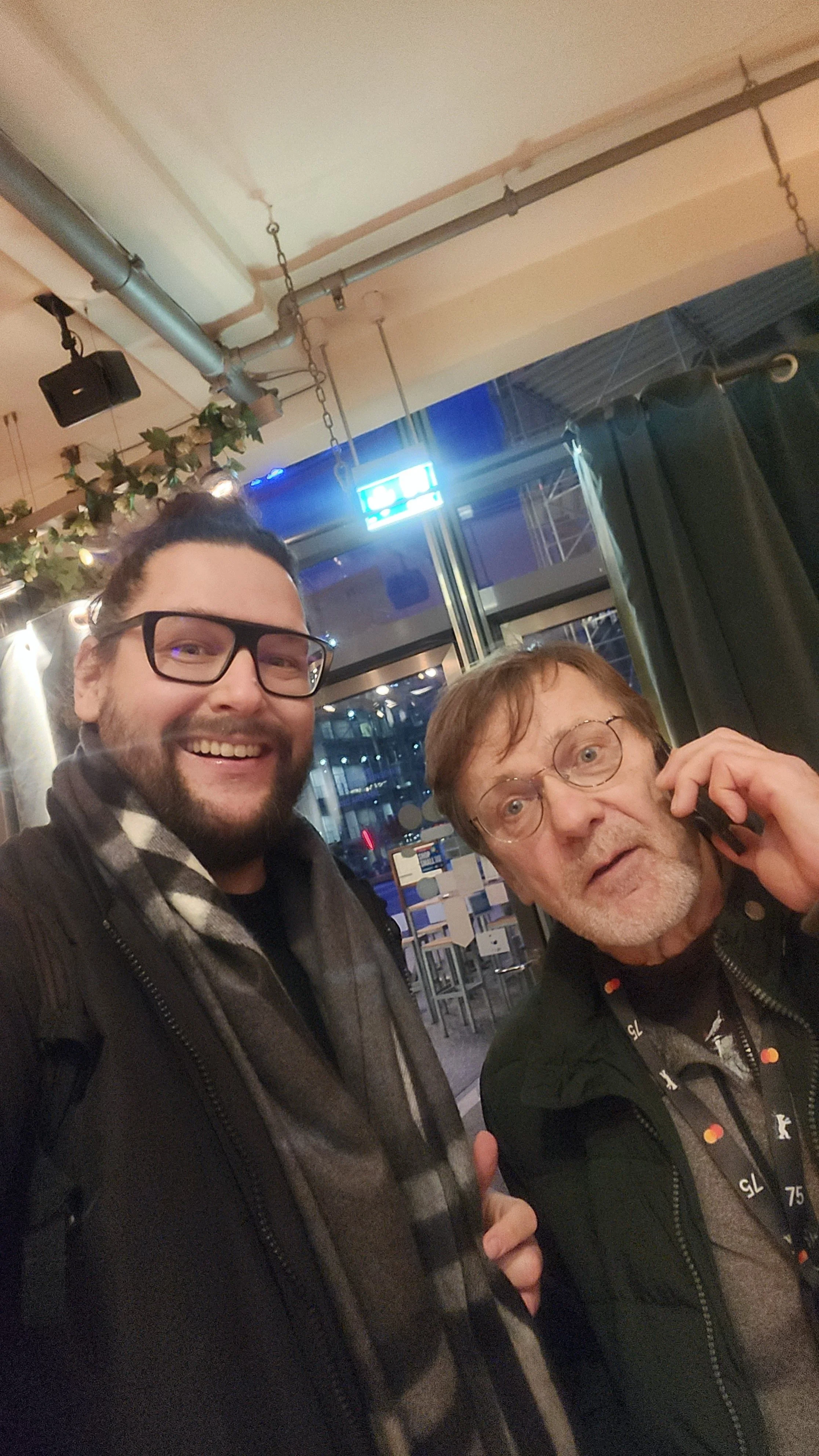 Timo and Tero at Berlin Market