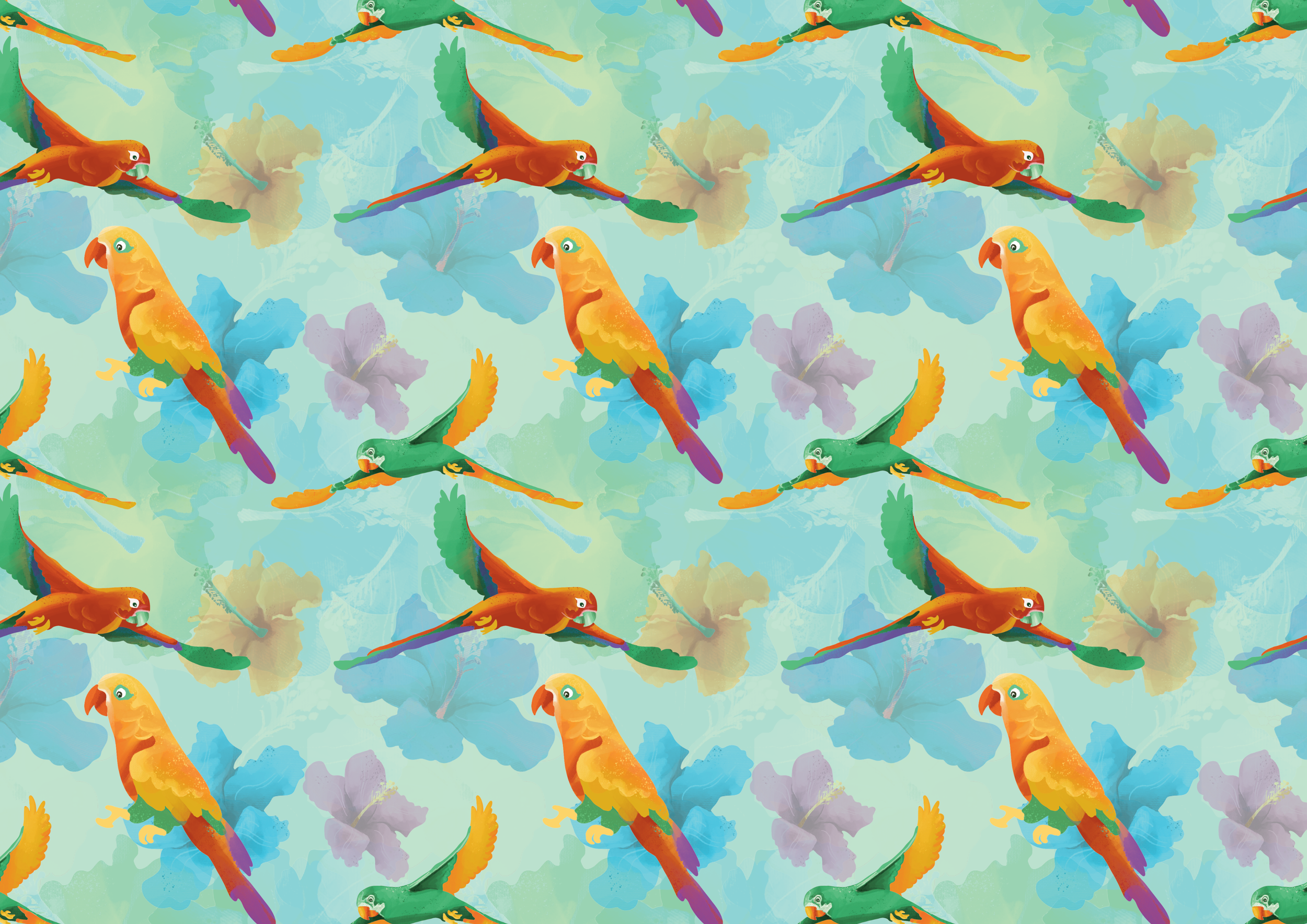 Parrot Motif