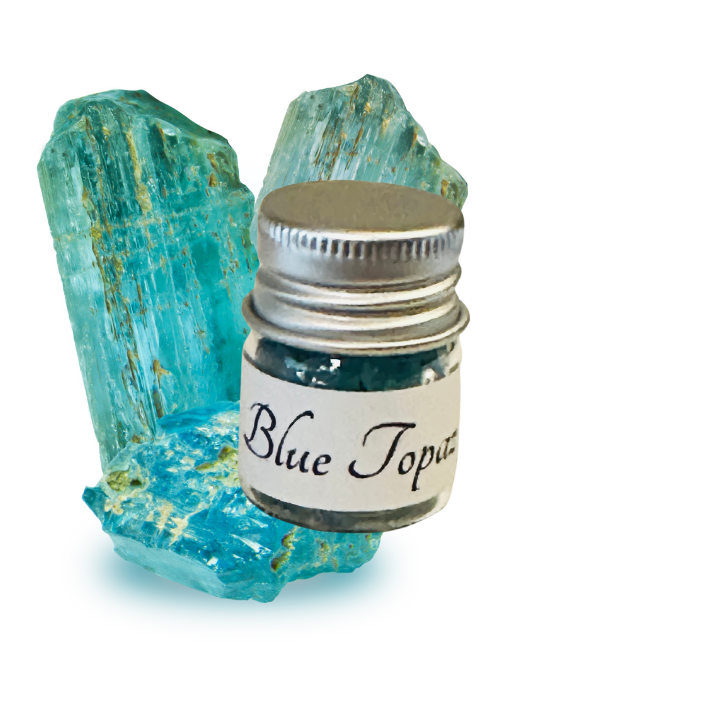 Blue Topaz Chips