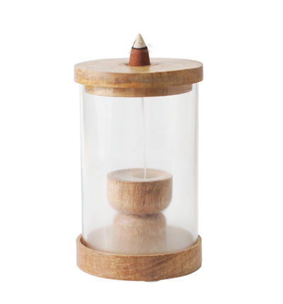 Hosley Wood & Glass Backflow Incense Burner Kit.png