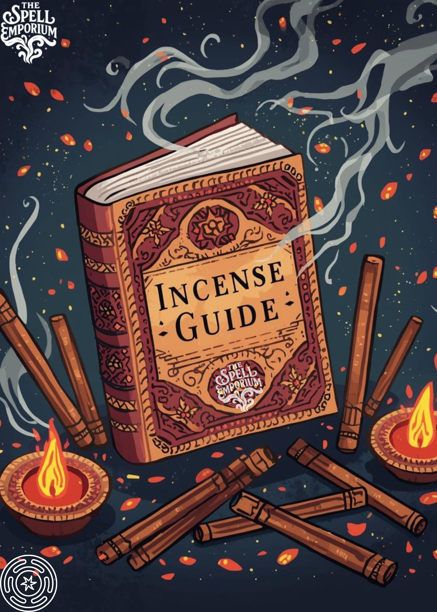 A book titled Incense Guide
