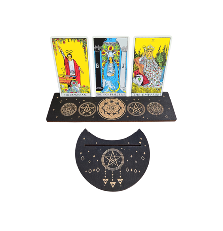 Wooden Tarot Card Holder Moon Phase.png