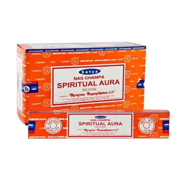 Satya Spiritual Aura Incense Sticks