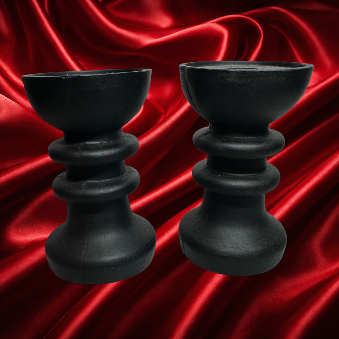 Black Taper Candleholder
