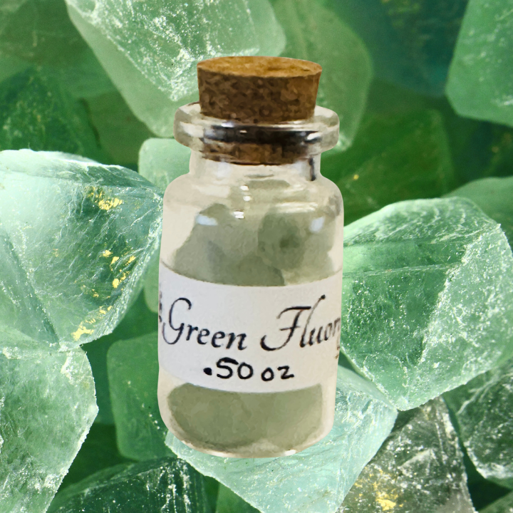 Green Fluorite Tumbled 5-10mm